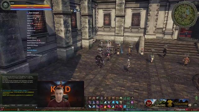 🔴LU4 / Сегодня открытие Альфы день 1й / PvP, RB, LOA, Anku / KabalVDele(KVD)